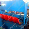 ridge roof sheet curving machine